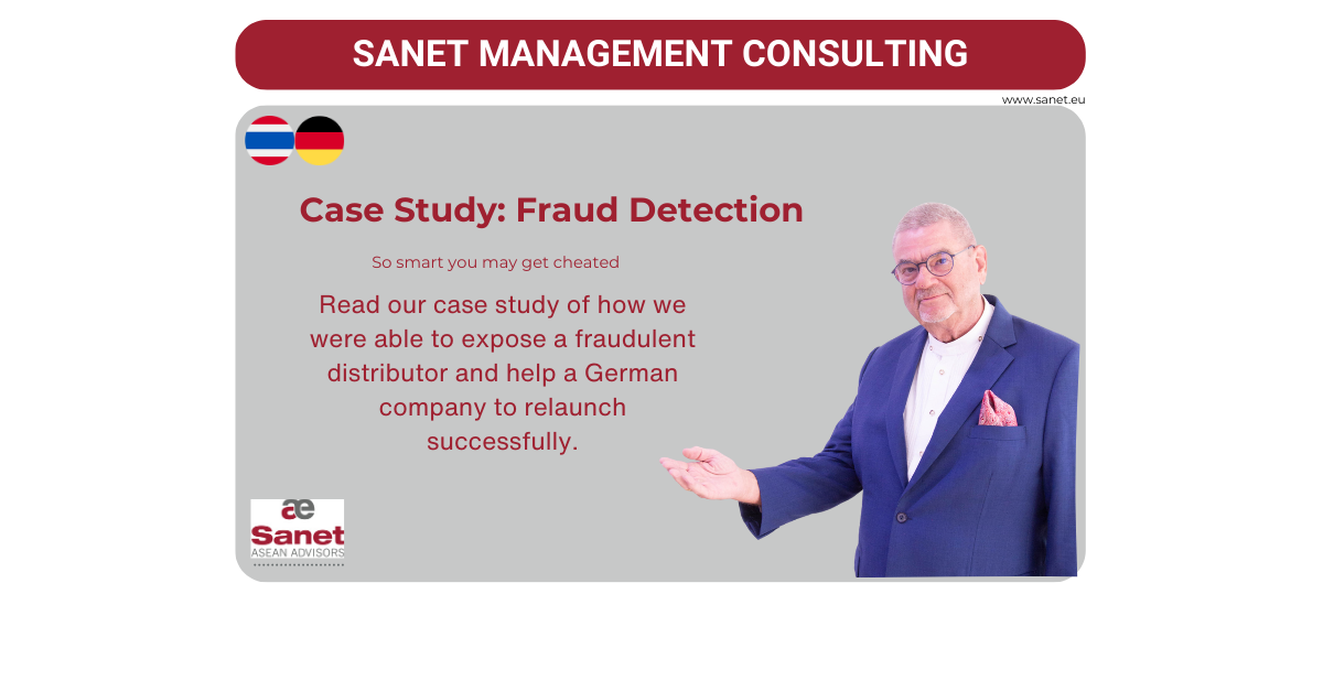 Fraud Case Study: Read our case study of how we were able to expose a fraudulent distributor and help a German company to relaunch successfully