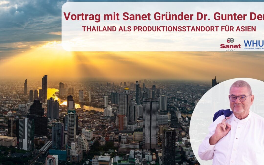 WHU-UNIVERSITÄT: THAILAND ALS PRODUKTIONSSTANDORT FÜR ASIEN