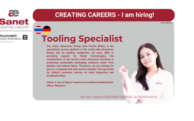 Tool specialist in Thailand for Thermoforming Machinery