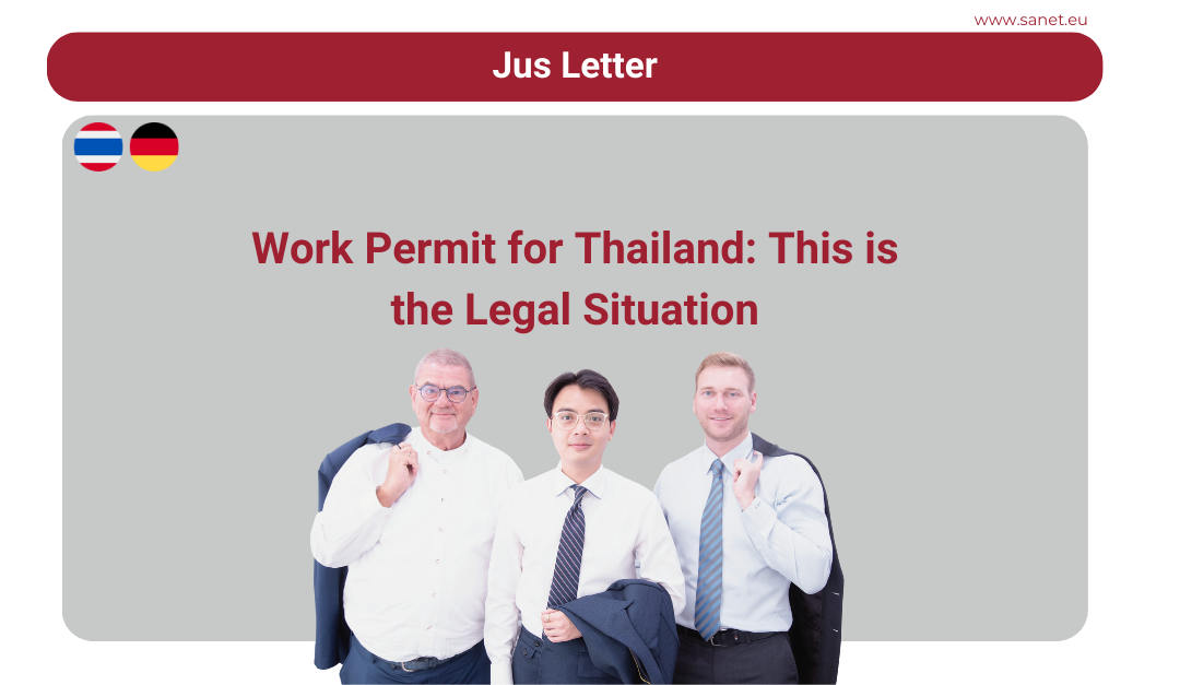 WORK PERMIT FOR THAILAND: THIS IS THE LEGAL SITUATION