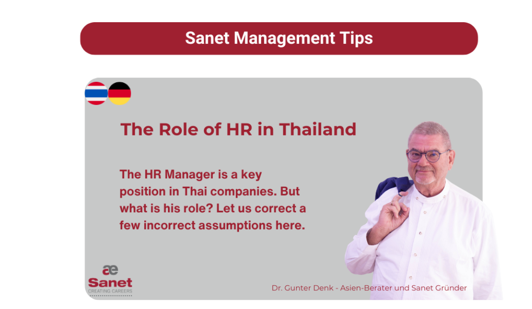 Recruitment in Thailand – what is the HR Manager’s role?